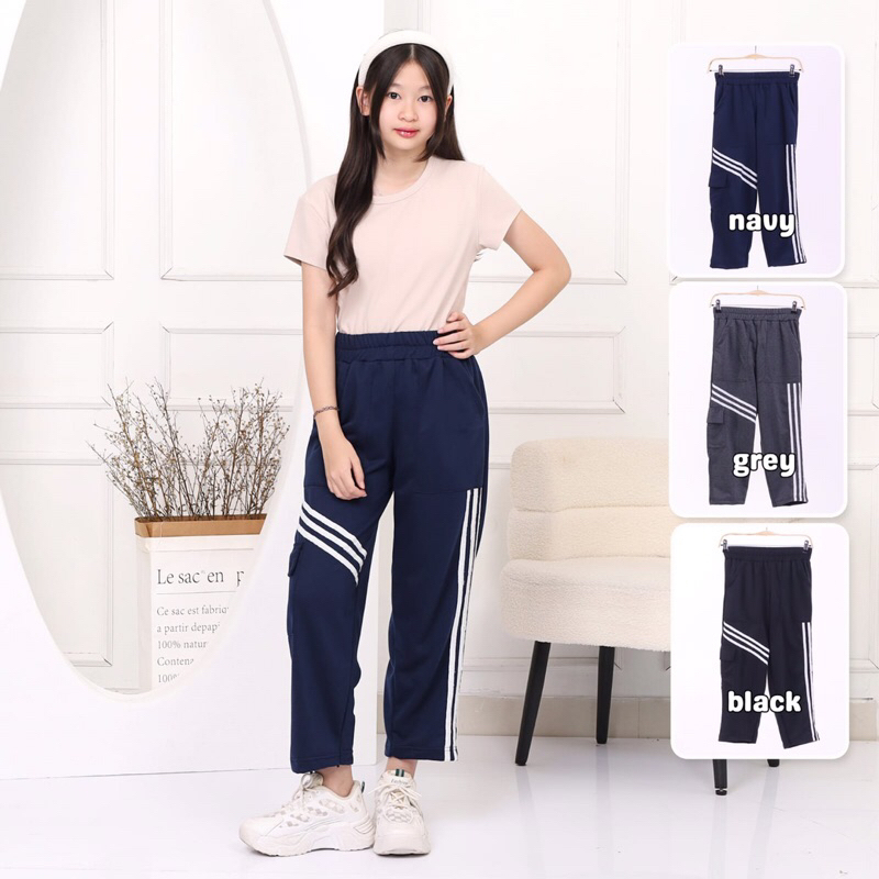 Celana Cargo Panjang Anak Perempuan Celana Panjang Anak Perempuan