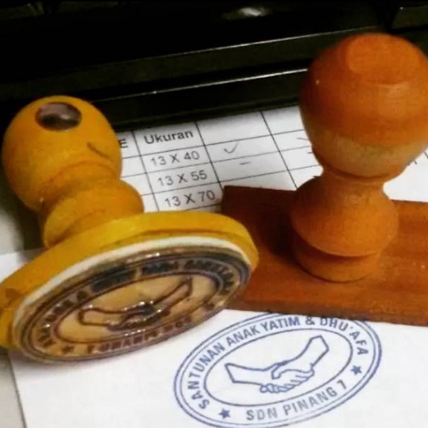 

KODE D38W Stempel kayu custom l stempel usaha l stempel perusahaan l stempel dinas