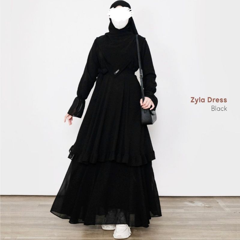 gamis ceruti babydoll premium busui friendly gamis polos gamis malaysia gamis kondangan gamis kekini