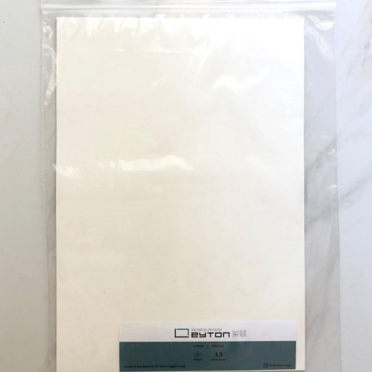 

Baru Irit leyton watercolor paper cellulose 3gsm A3 5 lembar