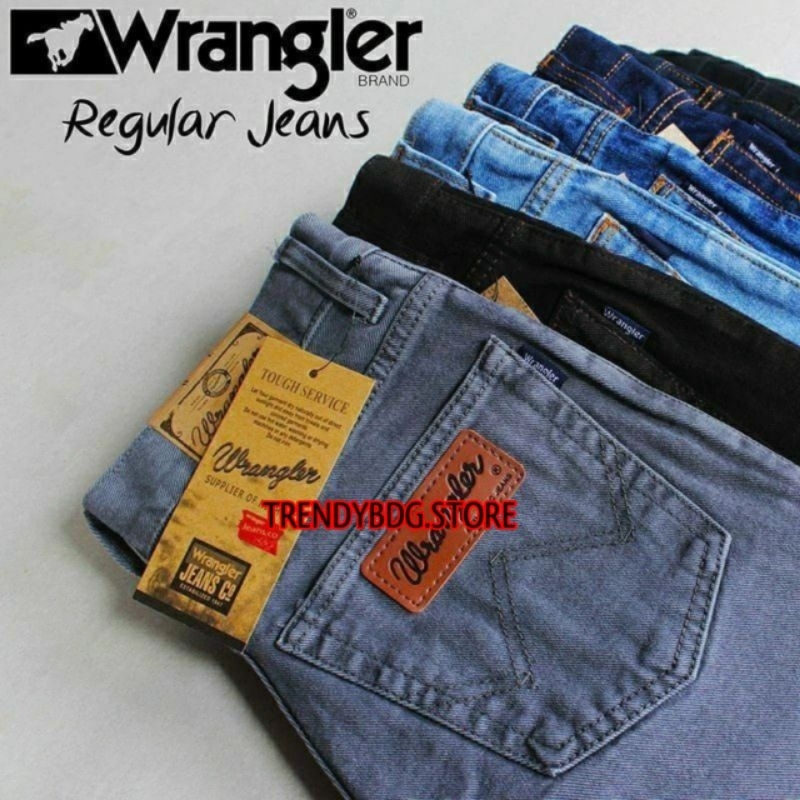 Celana Jeans wrangler Panjang//Celana Jeans Wrangler Standar Reguler fit
