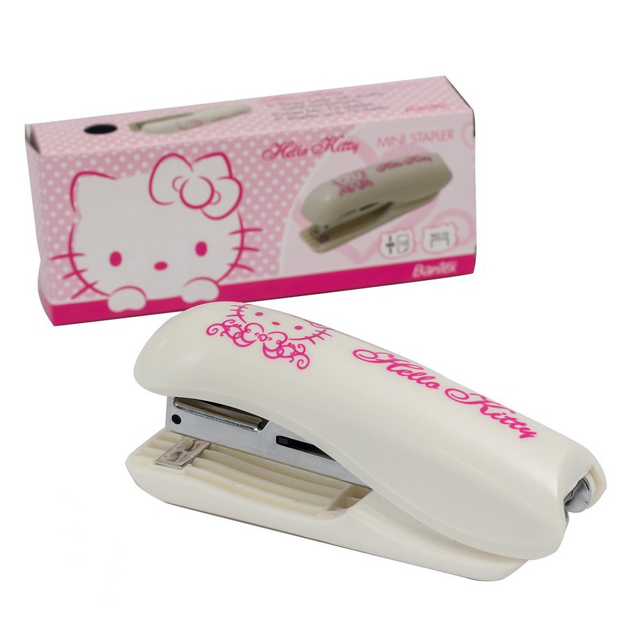 

Special Limited Bantex Mini Stapler Hello Kitty White 933A7HK