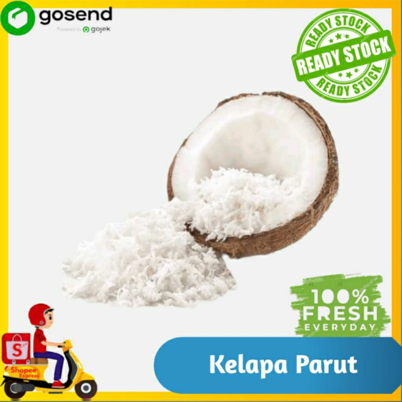 

Kelapa Parut Segar Perbuah -Sayur segar Palembang