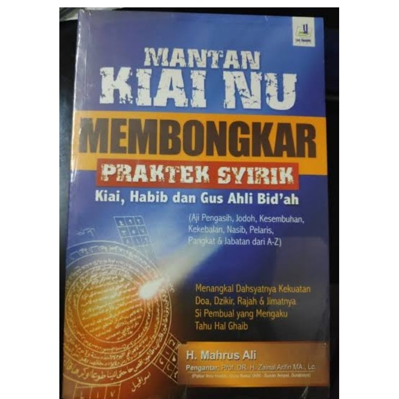 Buku Mantan Kiai NU Membongkar Praktek Syirik Kiai Kyai Habib & Gus Ahli Bid'ah H Mahrus Ali ORIGINA