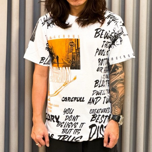 NRKY kaos distro full print pria baju lengan pendek full print distro