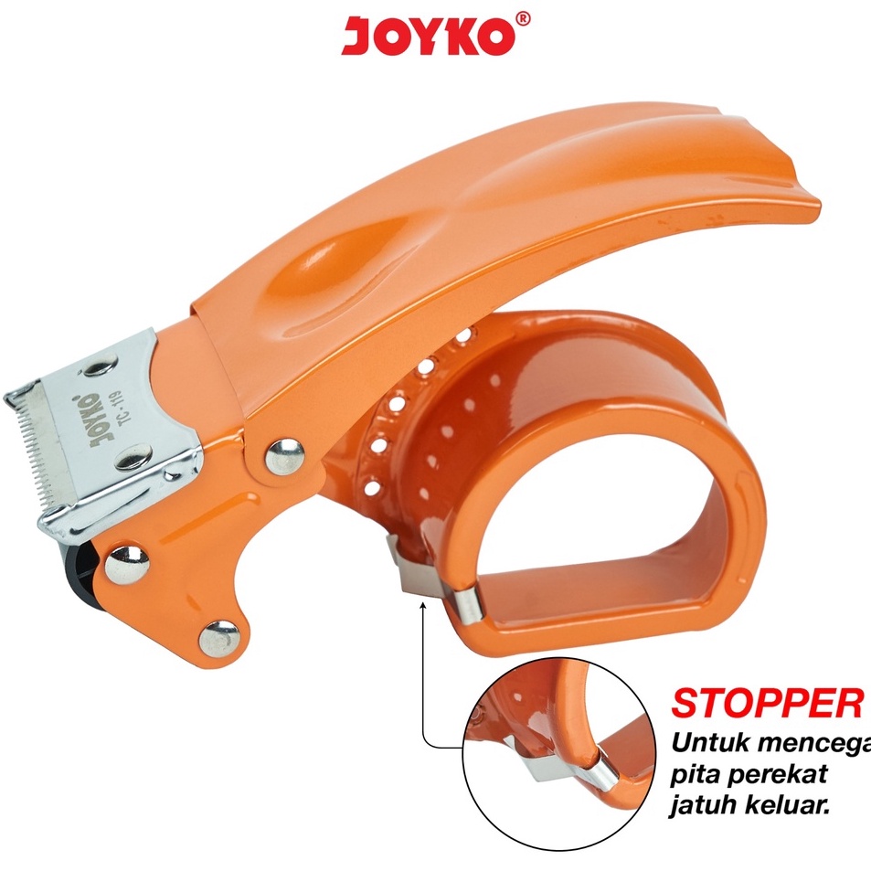 

Model Terlaris Tape Cutter Tape Dispenser Pemotong Pita Perekat Joyko TC119