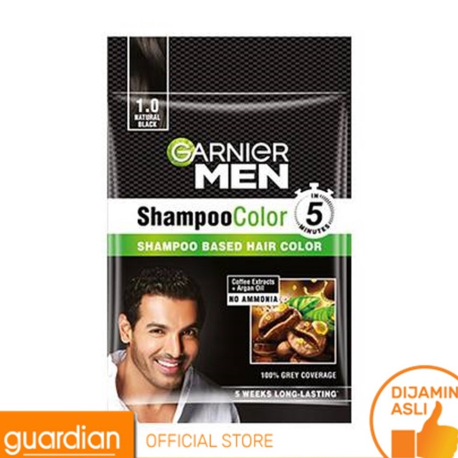 TEBUS MURAH Garnier Men Shampoo Color Asean 1  Natural Black