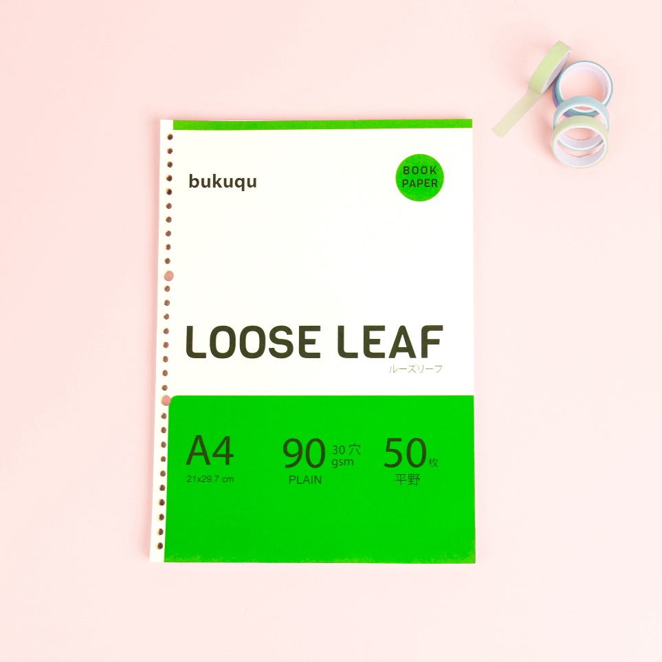 Hot Limited  A4 Bookpaper Loose Leaf  POLOS by Bukuqu