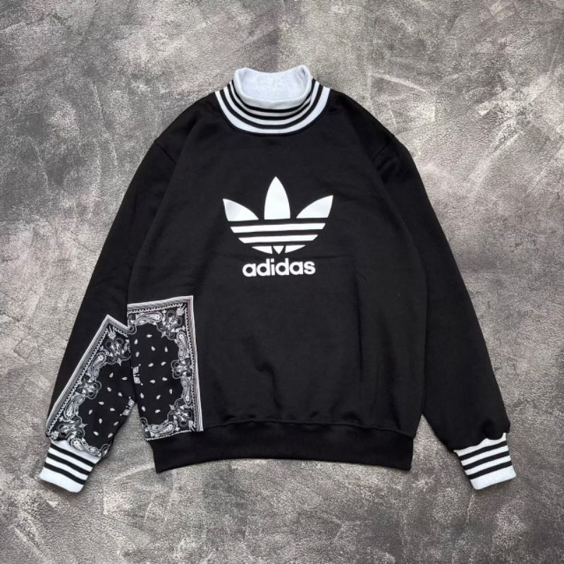 CREWNECK ADIDAS PAISLEY BLACK