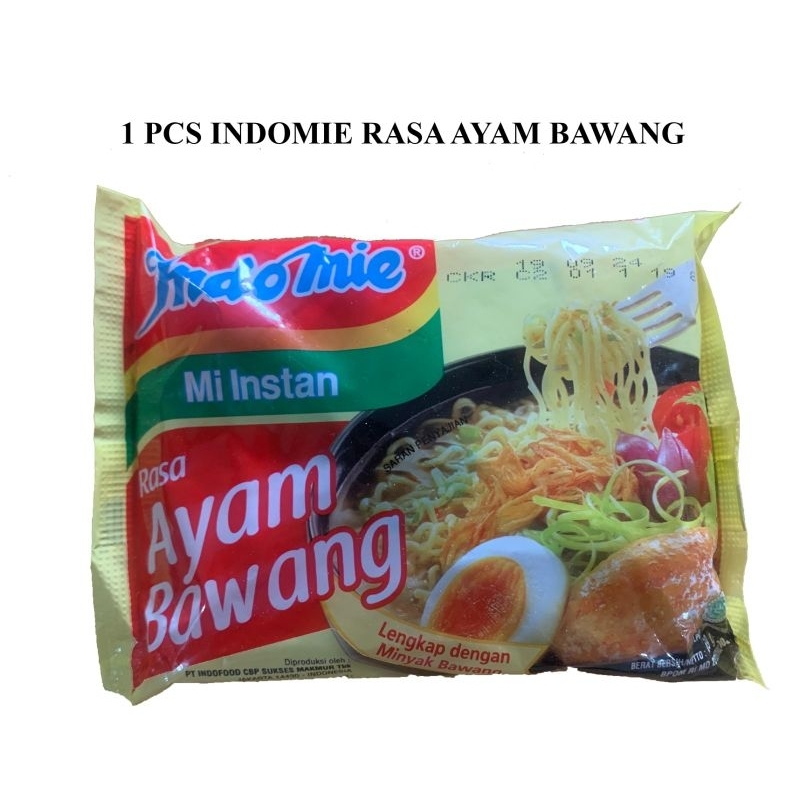 

1 PCS INDOMIE RASA AYAM BAWANG Berat Bersih 69g