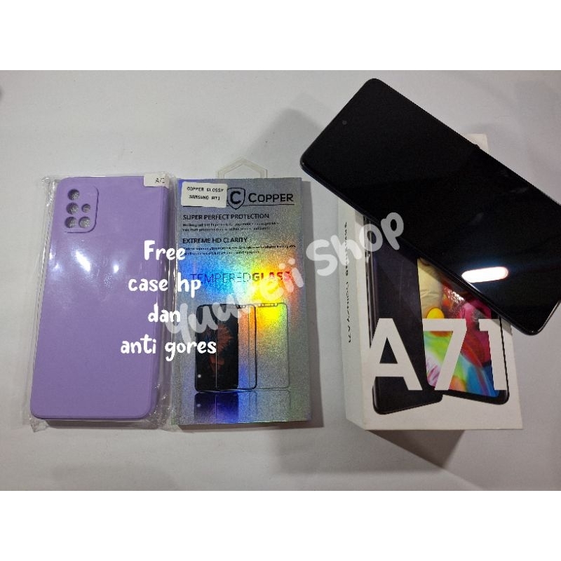 Samsung Galaxy A71 Crush Black 8/128GB (HP SECOND)