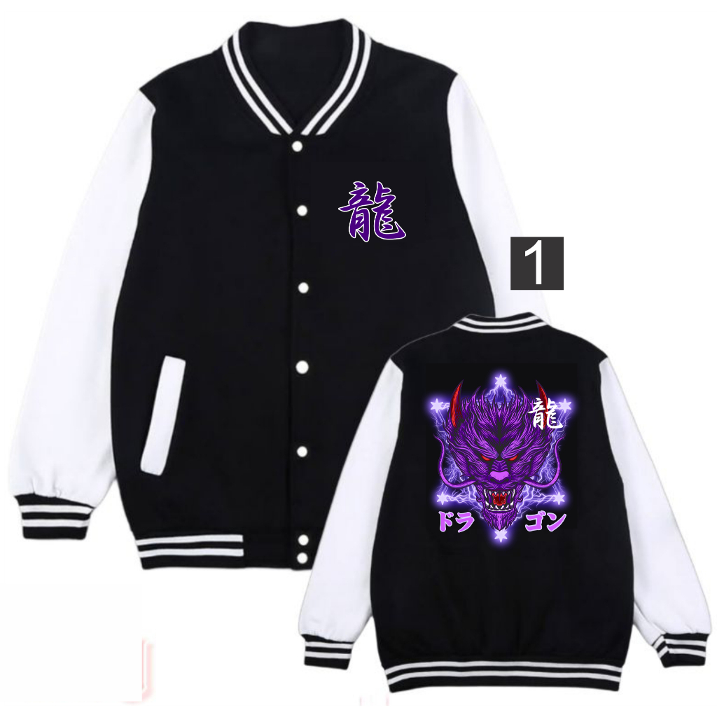 JAKET VARSITY BASEBALL PRIA SUKAJAN BIG SIZE JUMBO