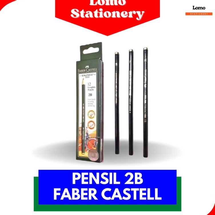 

KODE Q77Q Pensil FaberCastell HB2B3B4B5B6B7B8B