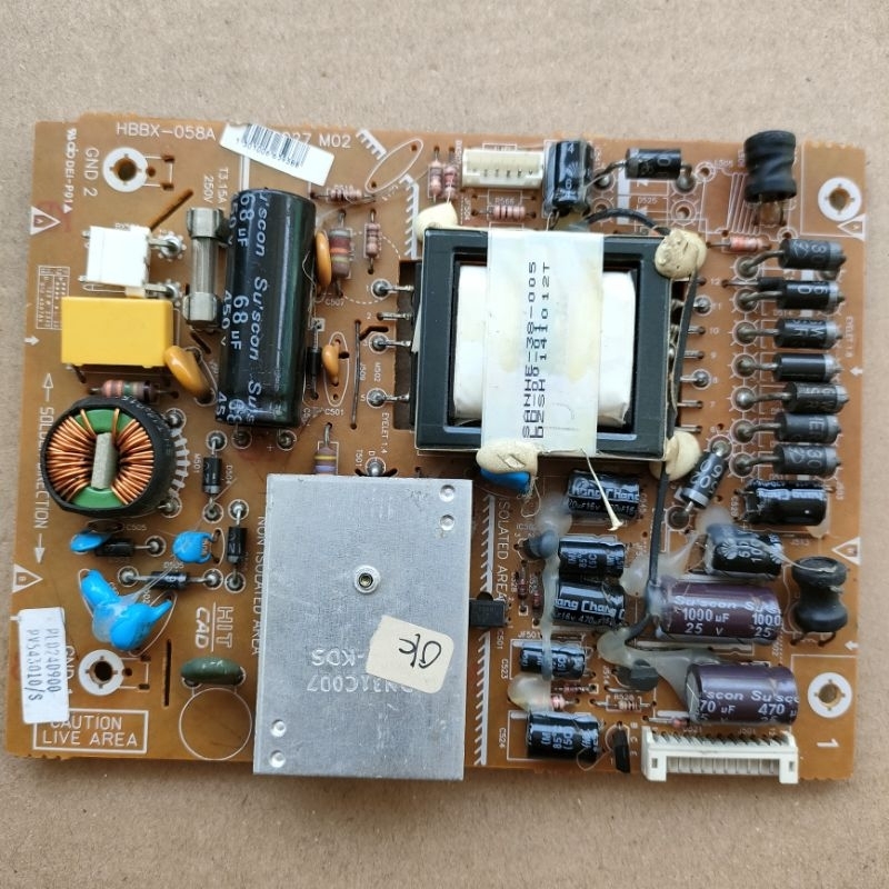 psu power suplay regulator tv POLYTRON PLD 24T800 PLD24T800