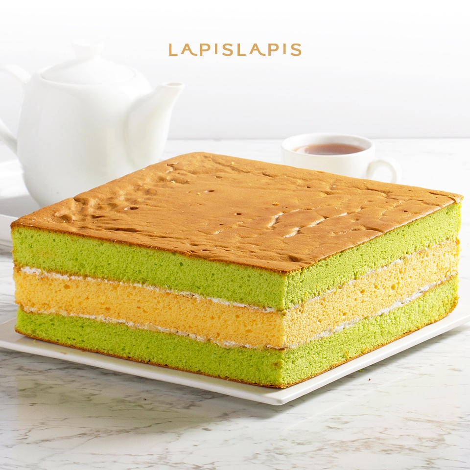 

Lapislapis Surabaya Pandan Cheese Square (20x20)