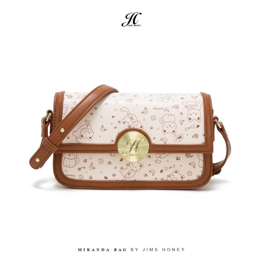 JIMS HONEY MIRANDA BAG Tas Selempang dan Bahu Wanita Slingbag Cewek Jimshoney Trendy Elegan
