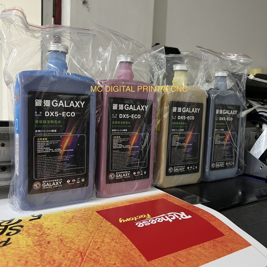 Tinta eco solvent epson | tinta eco solvent xp600 | DX5 premium