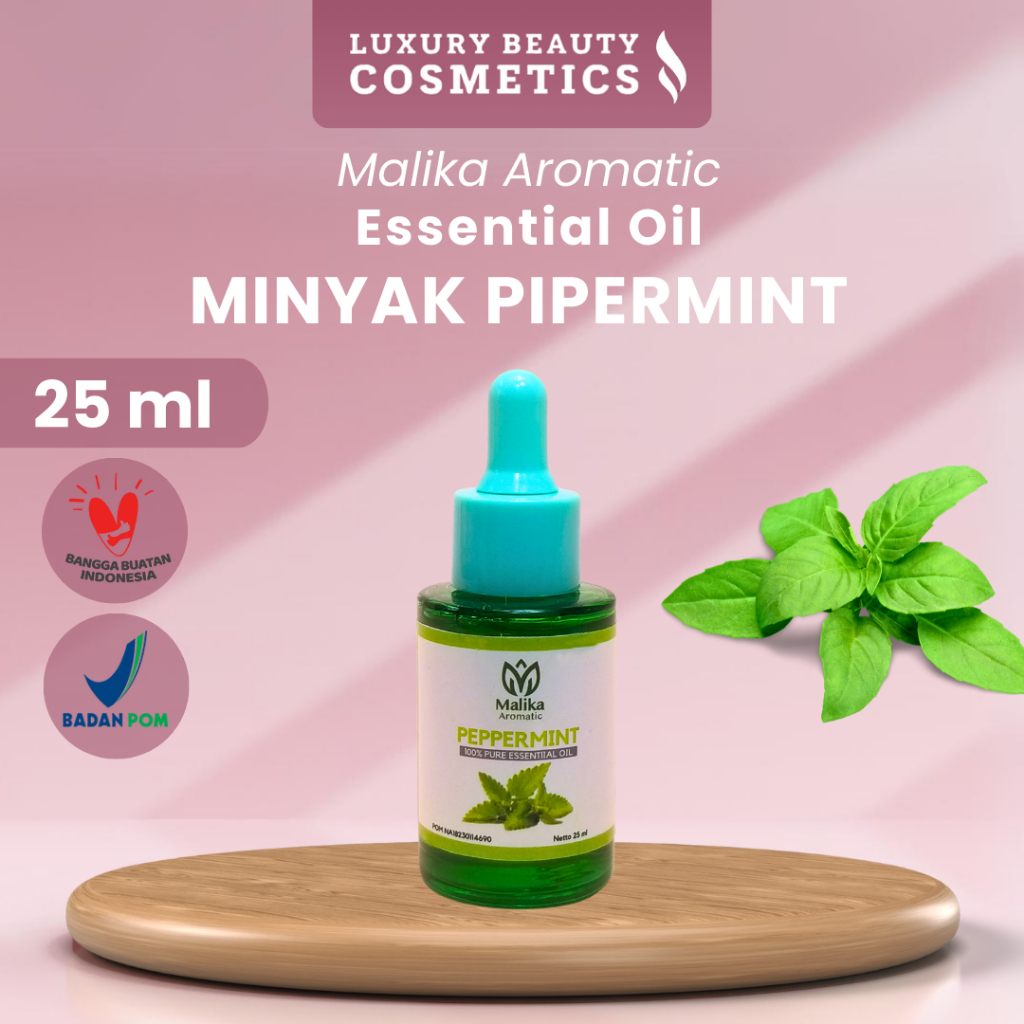 Essential Oil 25 Ml Minyak Peppermint / Essential Oil / Aromaterapi / Aromatherapy Oil / Oil Essenti