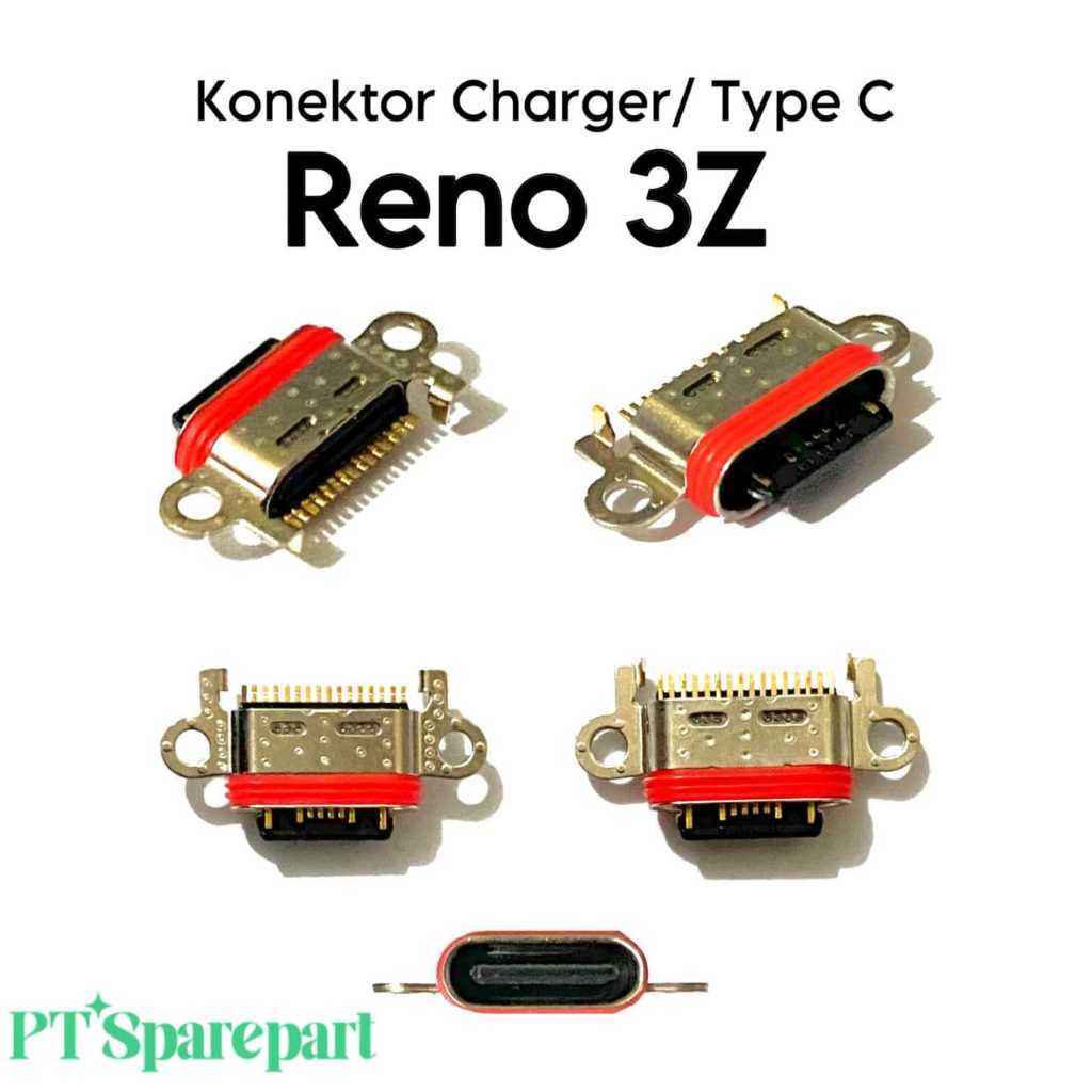 Konektor Charger Only Tipe C Oppo Reno 3Z / Reno3 Z - Connector Cas Charge Casan Charging