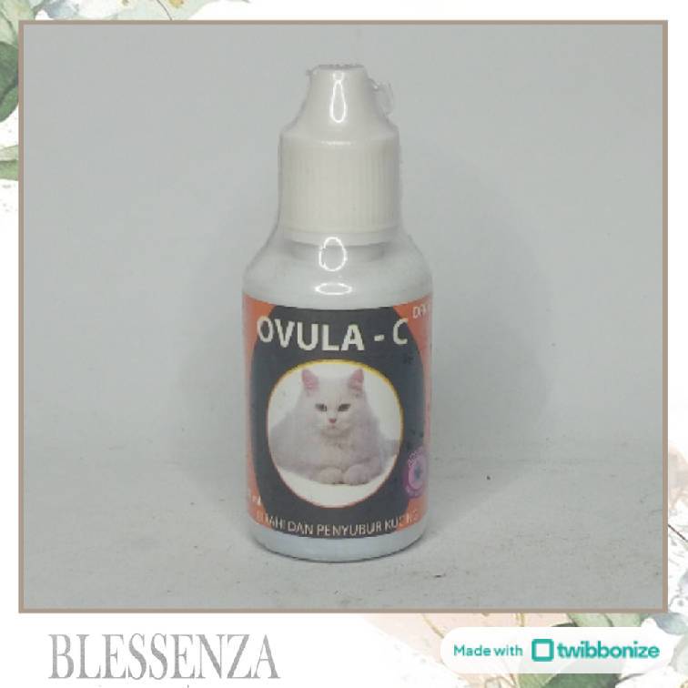 OVULA C CAT DROP 30 ML - OBAT TETES PENINGKAT BIRAHI & PENYUBUR KANDUNGAN KUCING
