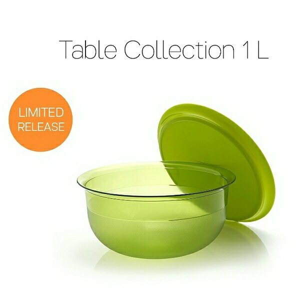 TUPPERWARE Table Collection 1L Tempat Saji Salad Es Buah