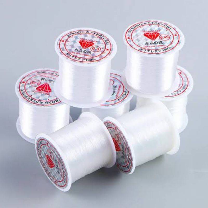 Senar Benang Nilon Kenur 0,2 mm