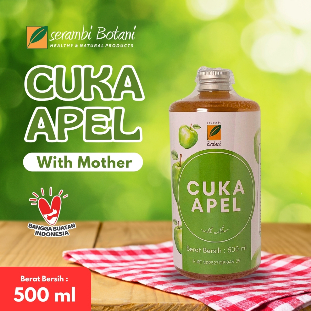 

Cuka Apel Original Organik With Mother - Diet Detoks dan Kolesterol Asam Urat