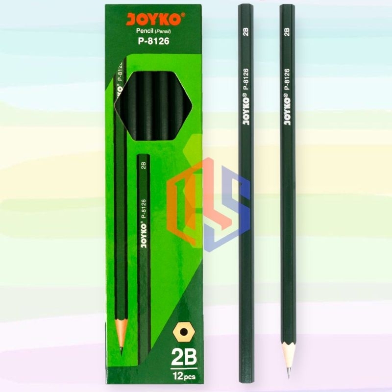 

Pensil 2B Joyko Hijau P-8126 (12 Pcs)