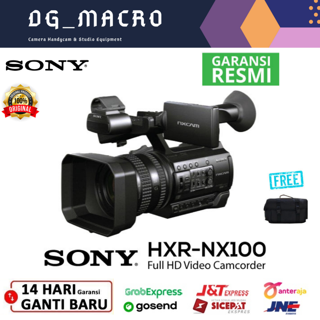 Sony HXR-NX100 - Sony NX100 Camcorder - Resmi