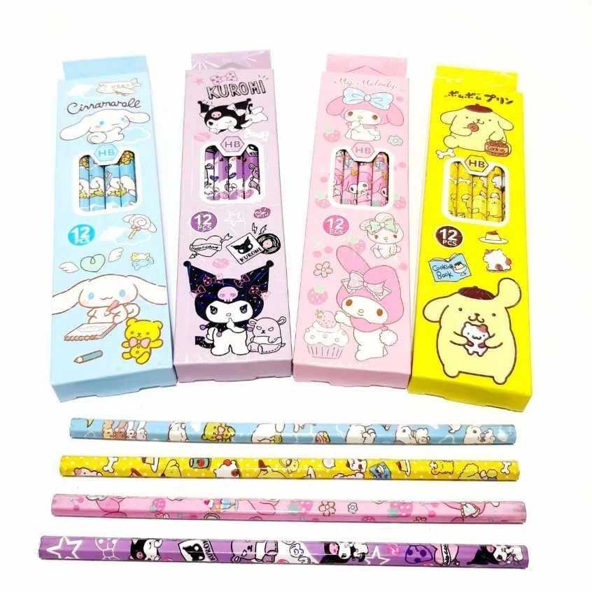 

PENSIL KUROMI ANAK - SANRIO - PENSIL MEKANIK - PENSIL SEKOLAH