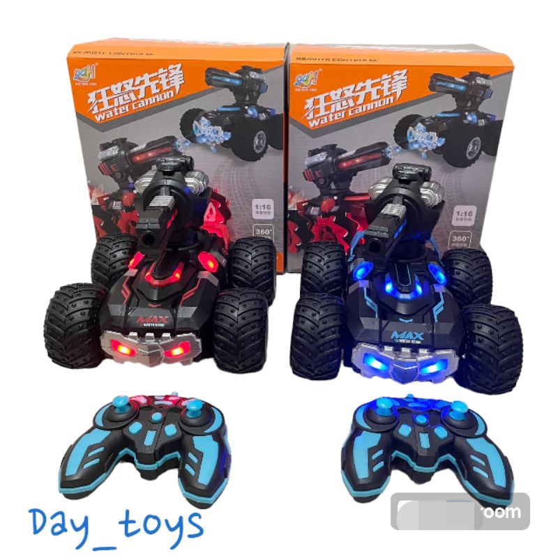 RC 2019 MAX WATERBOMB TANK / MOBIL BISA MENEMBAK & BISA KELUAR ASAP/Tank Battle Shooting Water Bulle