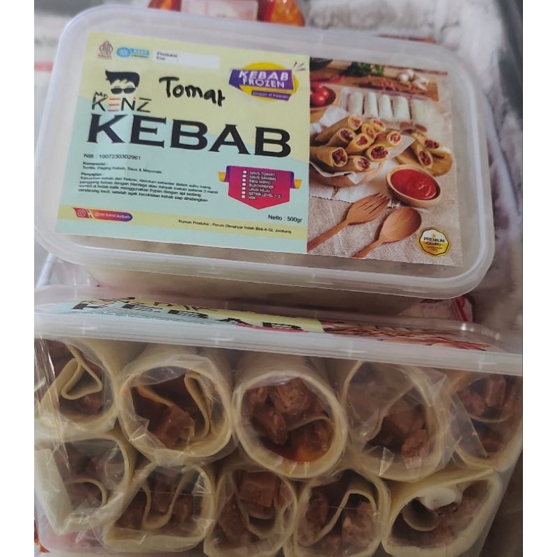 

PREIMUM KEBAB MINI FULL DAGING FROZEN ISI 10