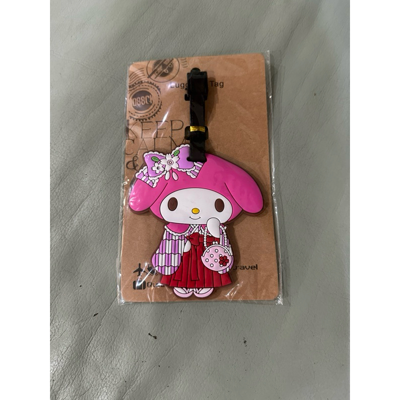 luggage tag/gantungan koper tas sanrio kimono melody