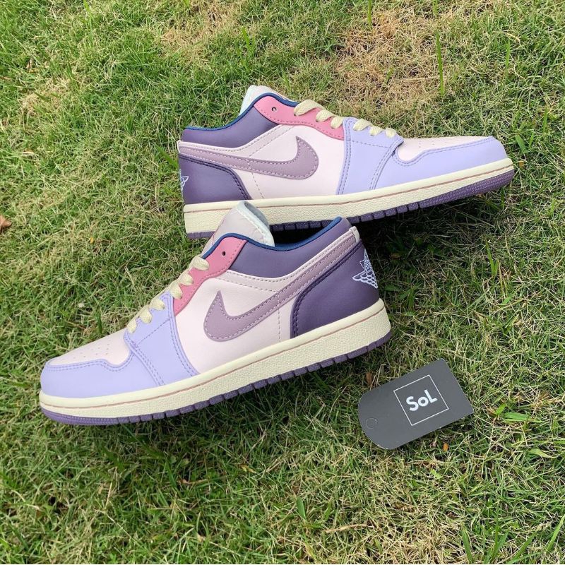Jordan 1 Low Pastel Purple Women