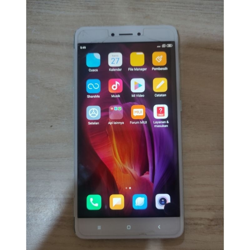 Hp Xiaomi Redmi Note 4 RAM 3GB/32GB Second Murah