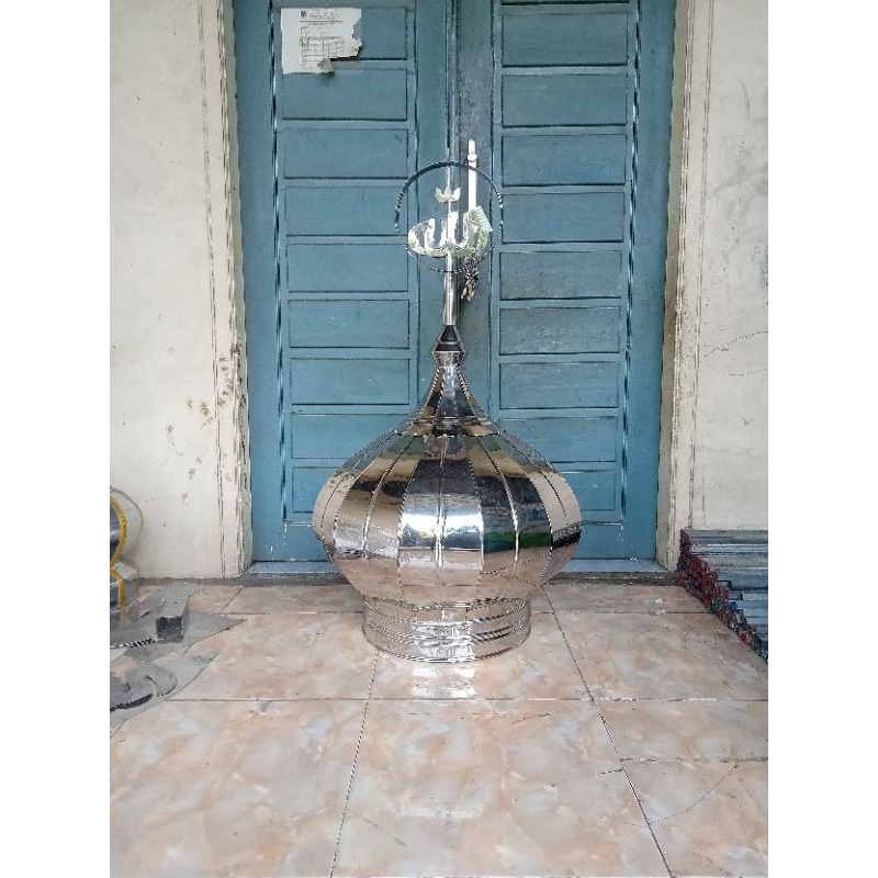 Kubah Masjid Ukuran 60 Cm Besar Badan Polos