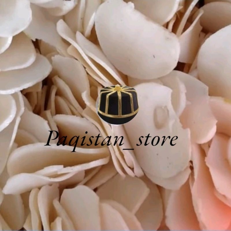 

Kerupuk / Krupuk Mentah / Krecek Bawang Warna Putih 3B 1kg termurah