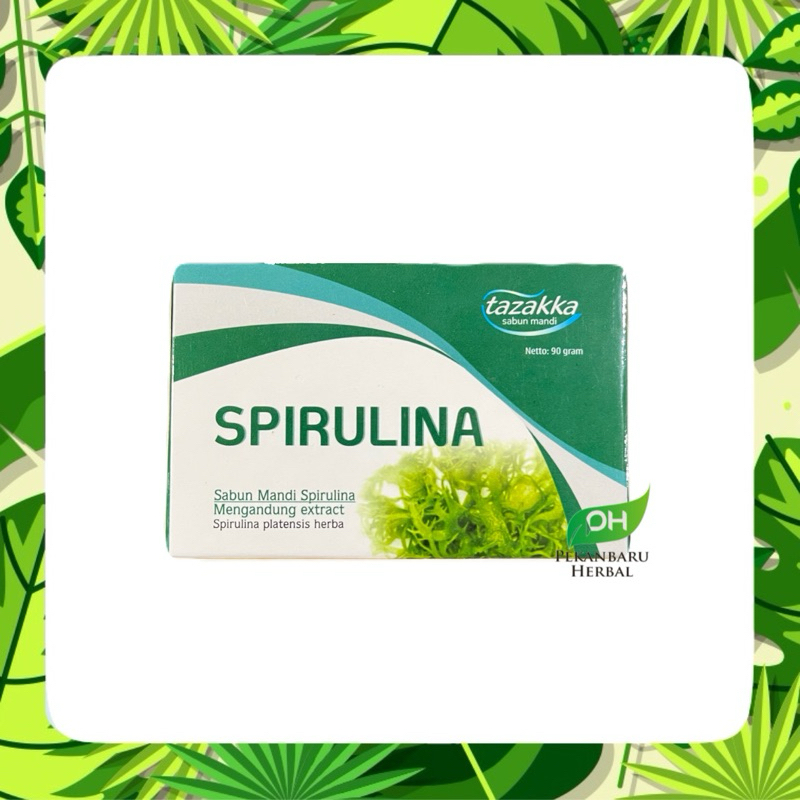 Sabun Mandi Spirulina 90 gr Sabun KECANTIKAN Sabun Original Halal BPOM, Sabun Mandi Herbal