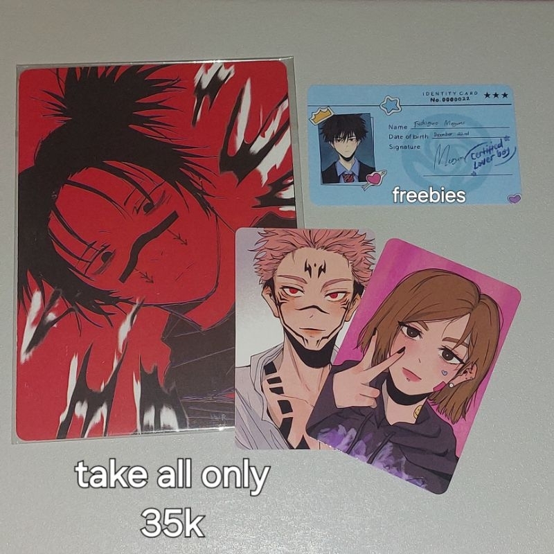 FANMERCH PC JUJUTSU KAISEN GENSHIN TOKREV 6BAJI