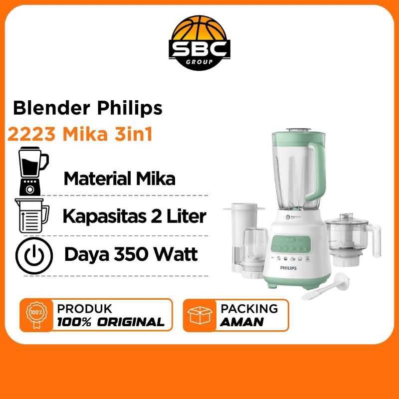 Blender Philips 2223 Mika 3in1, Blender Philips 2222 Kaca 2in1, Blender Philips 2221 Mika 2in1