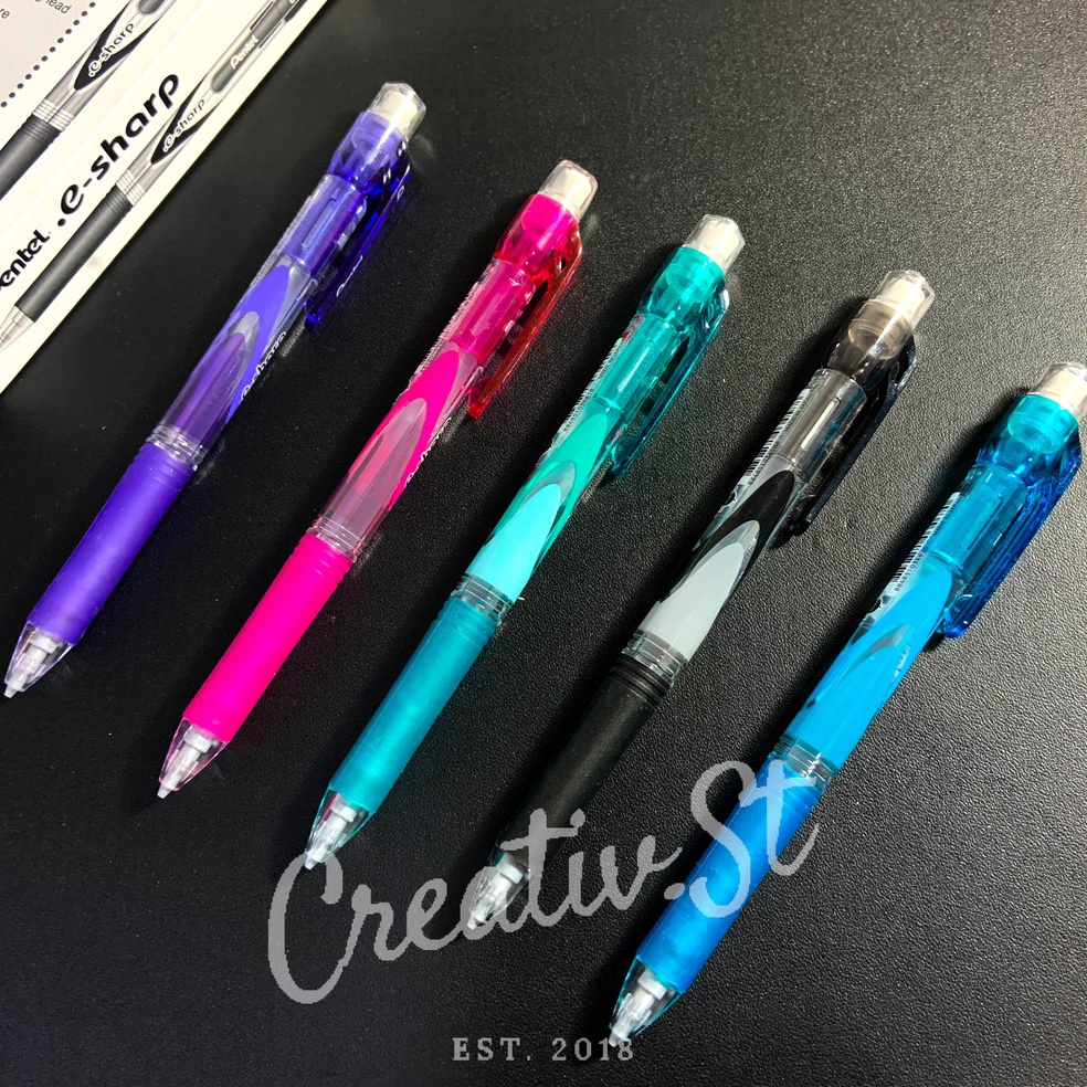 

KODE G38G Pentel Pensil Mekanik ESharp Mechanical Pencil Az 125 5 Mm