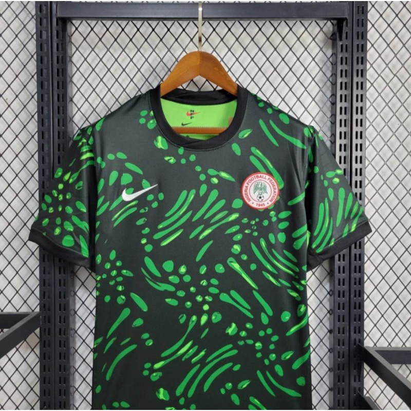 JERSEY NIGERIA HOME NEW 2024 24 25 BAJU JERSEY BOLA GRADE ORIGINAL IMPORT