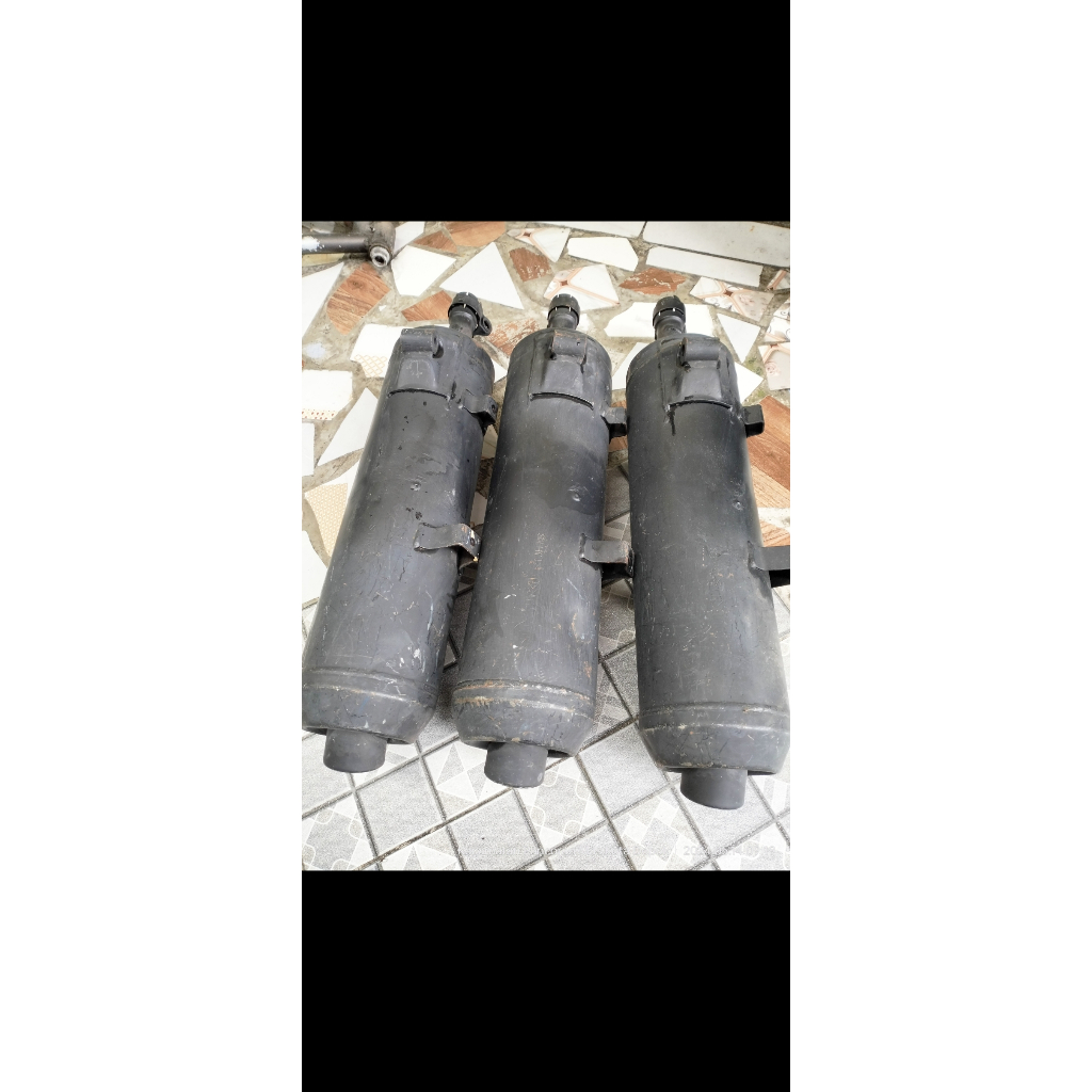 Knalpot skywave original standar bekas