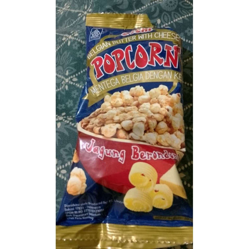 

Popcorn keju madu