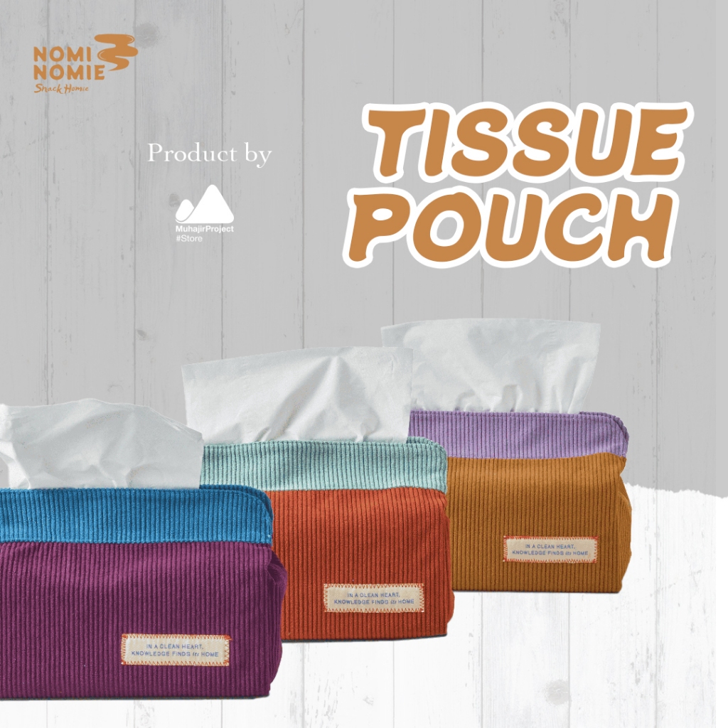 TISSUE POUCH by Muhajir Project Store | Aesthetic | Lucu | Tempat Tisu | Sarung | Mobil | Kamar | Da