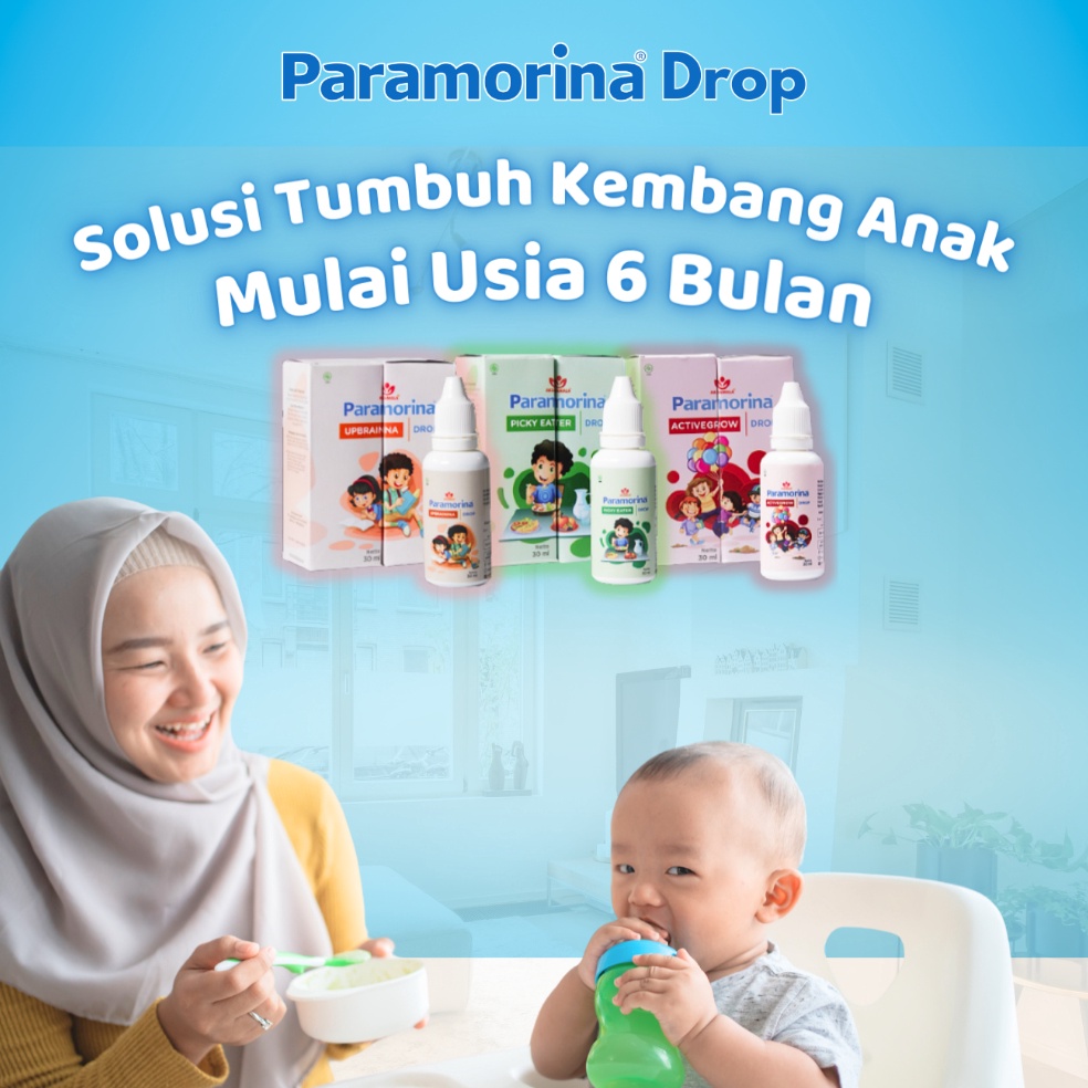 11 FLASH SALE Paramorina Drop Tetes Vitamin Anak Penambah Nafsu Makan Solusi Terlambat Bicara Jalan