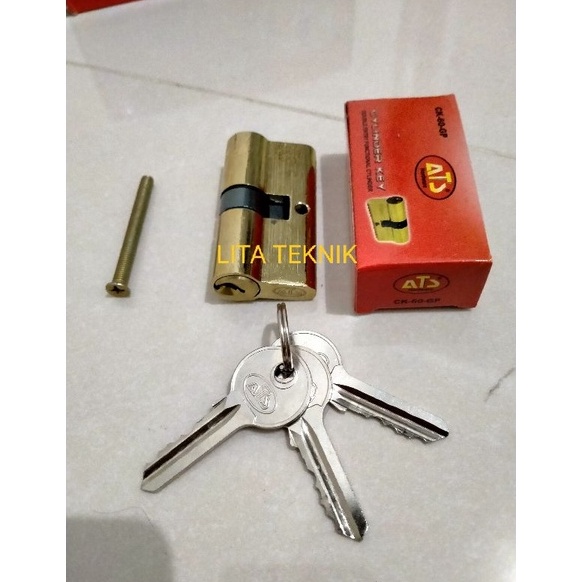 Oke Pr silinder kunci Kuningan isi silinder besar kuning