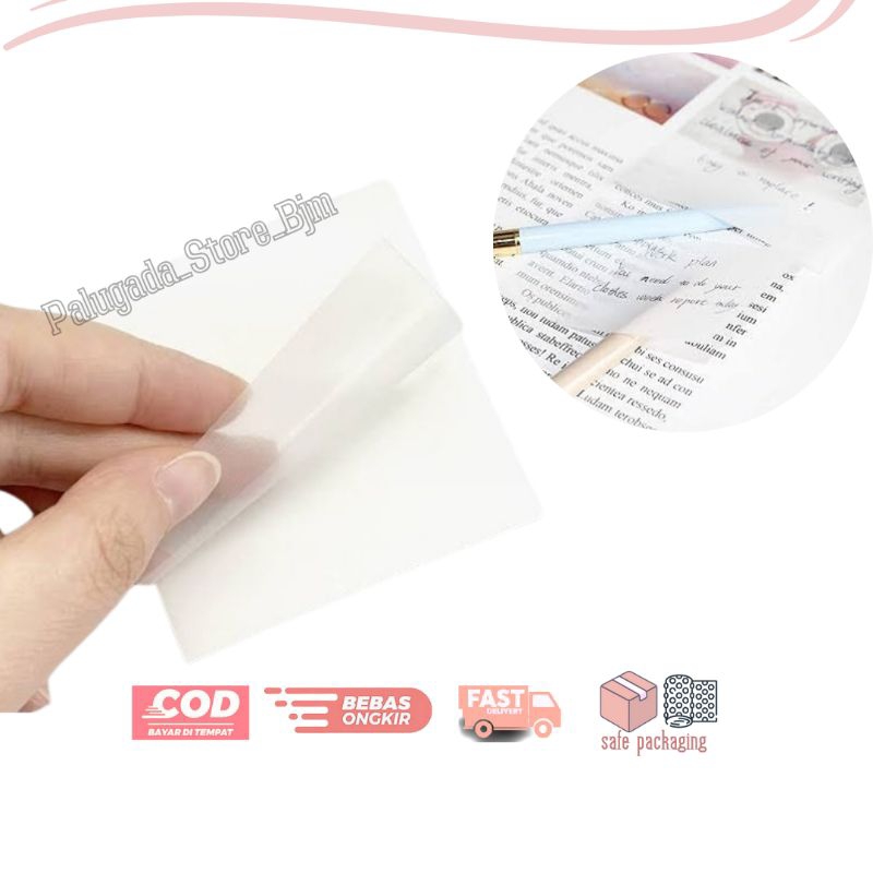 

Sticky Notes Transparant Kertas Note Memo Kecil