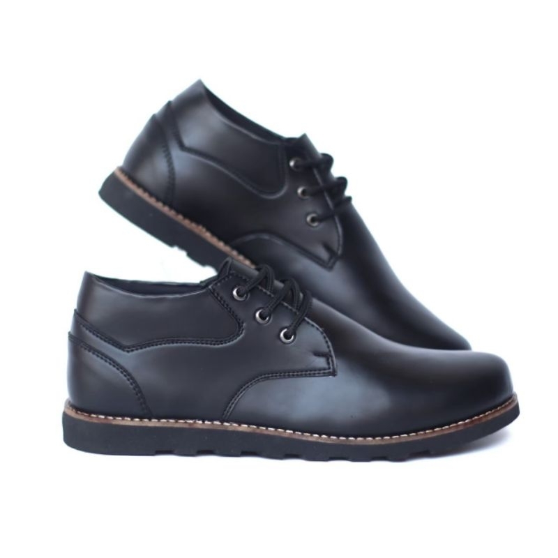 COLE 0OXFORD BLACK - Sepatu Pantofel Pria Pantofel Hitam Pria Sepatu Pantopel Fantofel Kasual Formal
