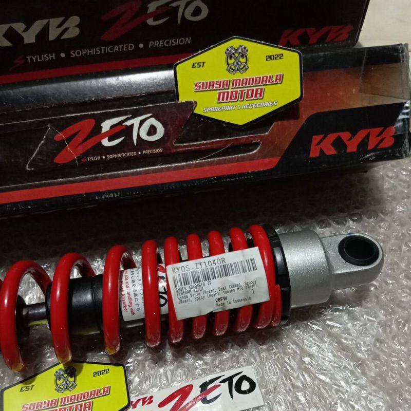 Kyb kayaba zeto z series shock belakang 300mm untuk matic